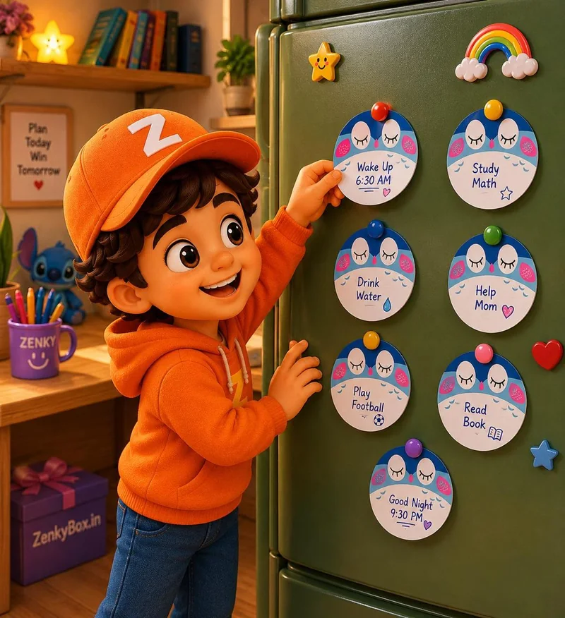 Zenky the mascot at home, trusted by families