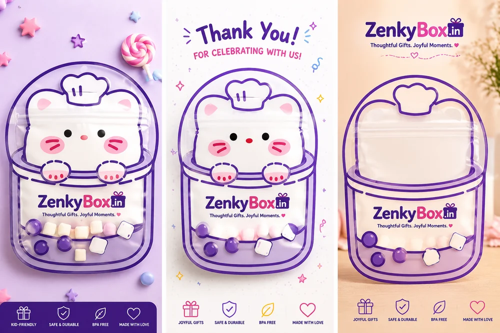 Cat Boba Zipper Pouch — ZenkyBox