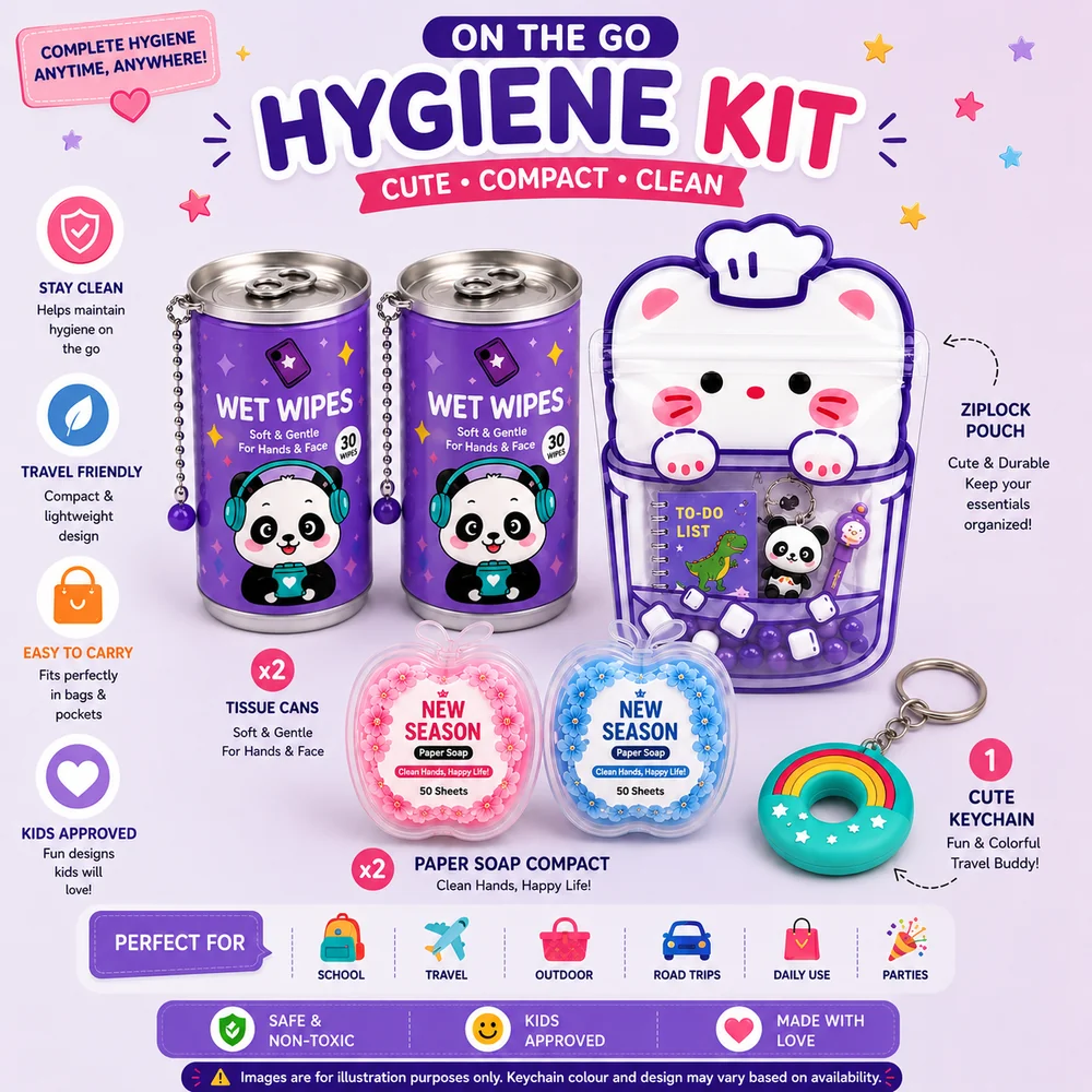 On-the-Go Hygiene Kit (6-in-1) — ZenkyBox Combo Packs | view 3