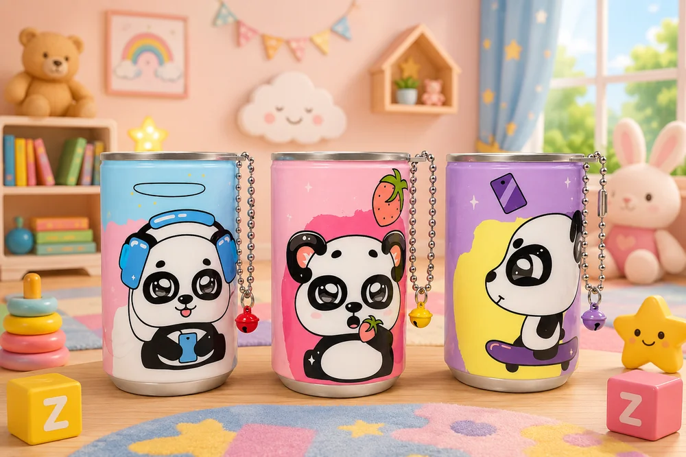 Panda Tissue Can (Pack of 2) — ZenkyBox