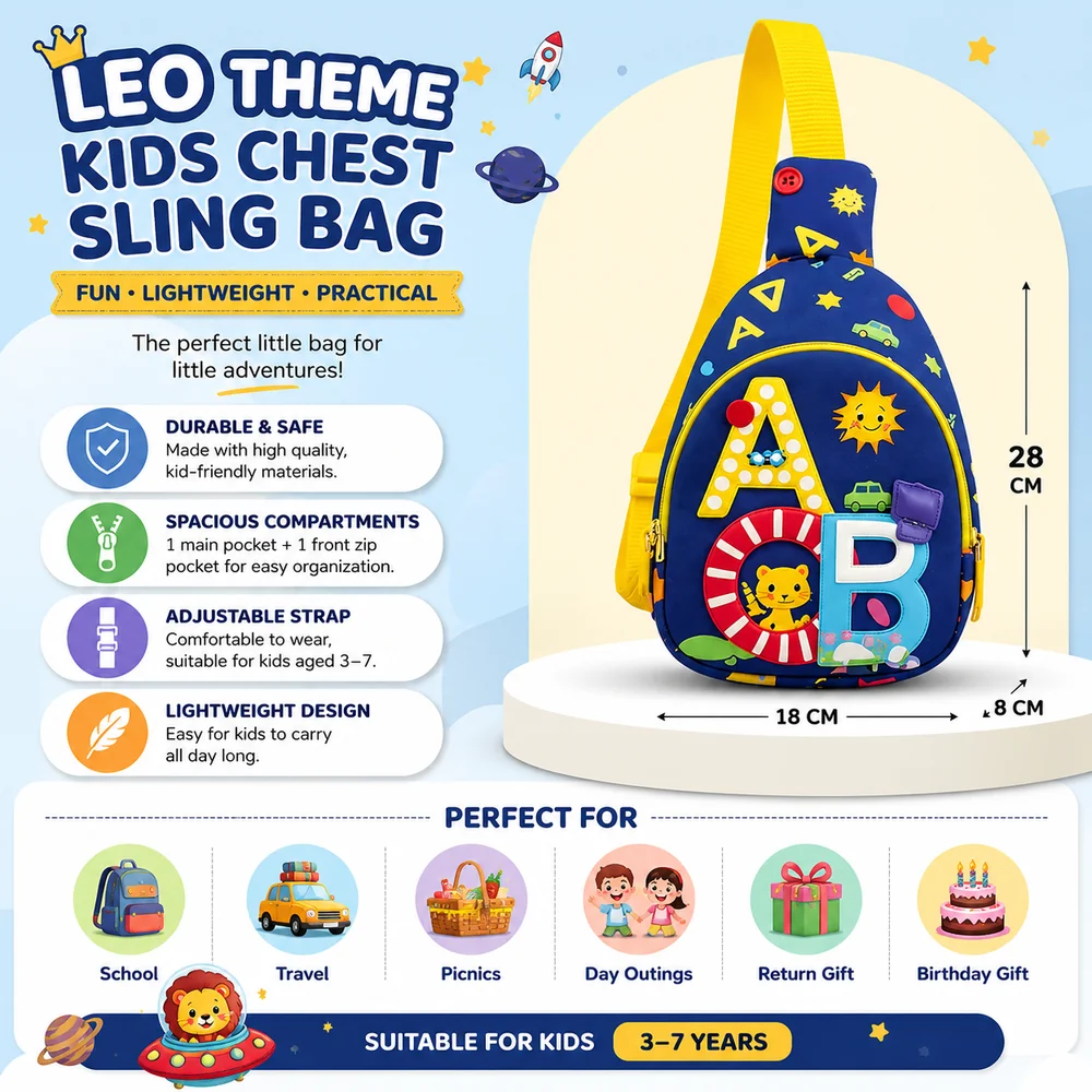 Space Lion Sling Bag — ZenkyBox Bags & Pouches | view 2