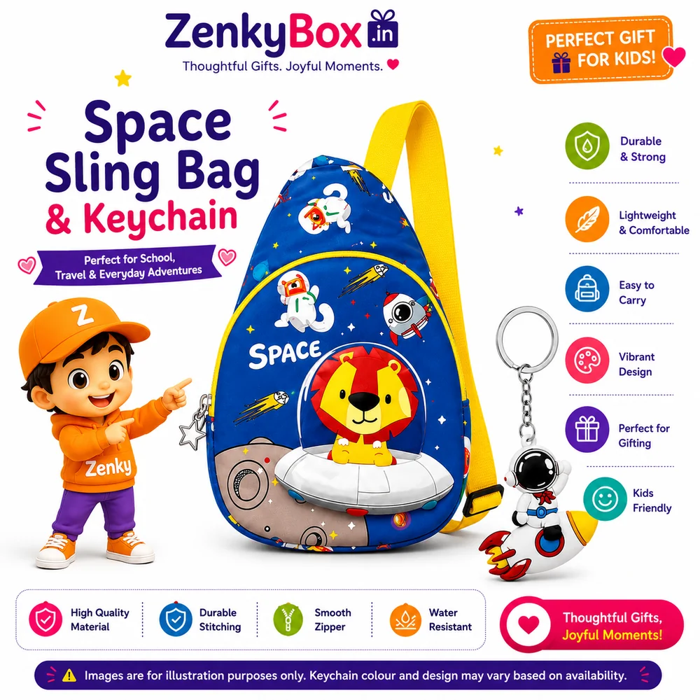 Sling Bag + Keychain Combo — ZenkyBox