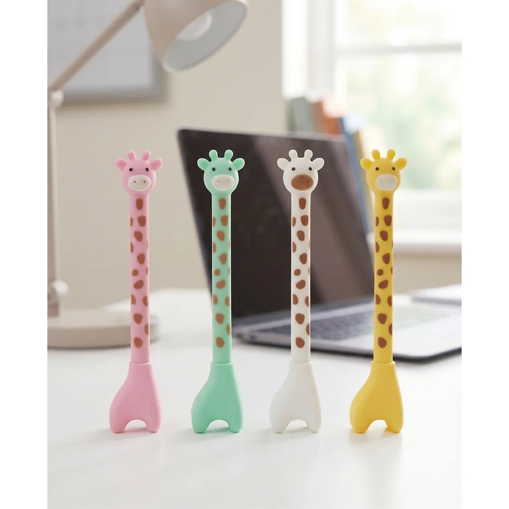 Giraffe Pen Set (Pack of 4) — ZenkyBox Bulk Packs | view 2