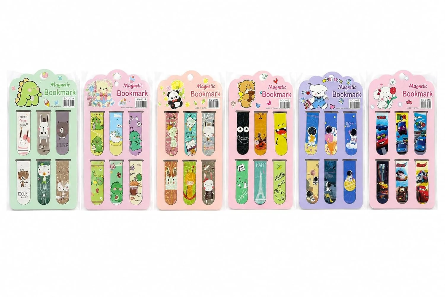 Magnetic Bookmark Set (Pack of 12) — ZenkyBox