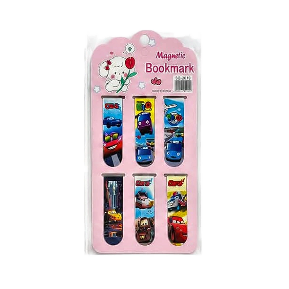 Magnetic Bookmark Set - Racing Cars (6 Pcs) — ZenkyBox