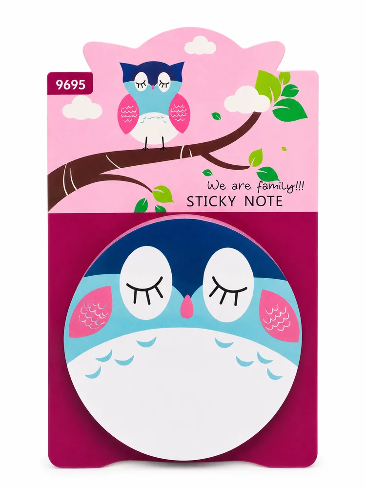 Owl Sticky Note Pad — ZenkyBox