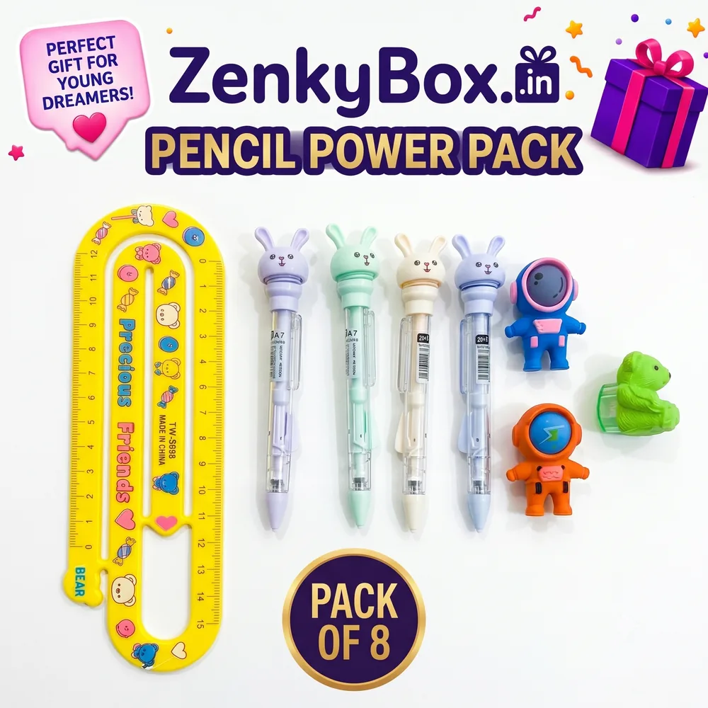 Pencil Power Pack (8-in-1) — ZenkyBox