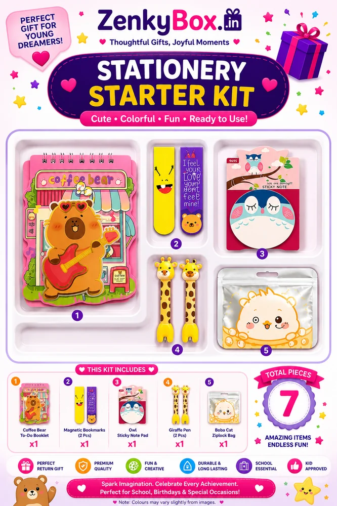 Study Buddy Kit (7-in-1) — ZenkyBox Combo Packs | view 3