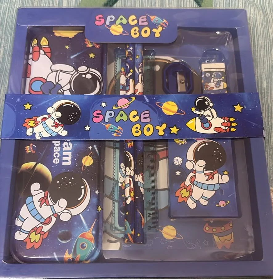Space Theme Stationery Combo (5-in-1) — ZenkyBox