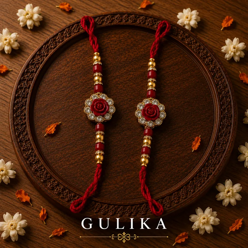 Gulika — handcrafted designer rakhi by ZenkyBox (2025 Atelier, sold out)